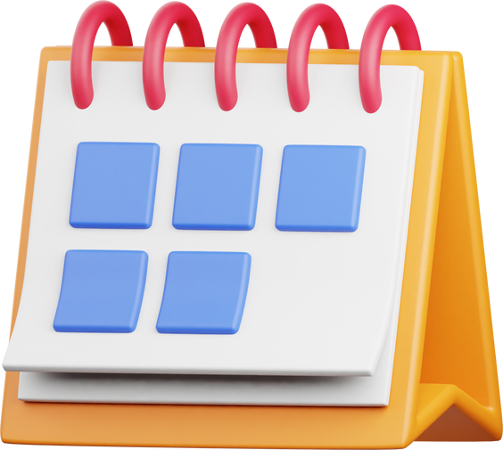 Calendar 3D Icon